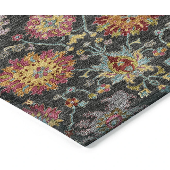Addison Rugs Chantille Black ACN2288 9ft. x 12ft. Rect. Rug
