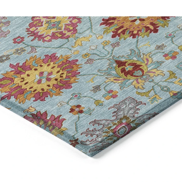 Addison Rugs Chantille Blue ACN2288 5ft. x 7ft.6in. Rect. Rug