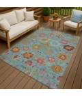 Addison Rugs Chantille Teal ACN2288 8ft. x 10ft. Rect. Rug