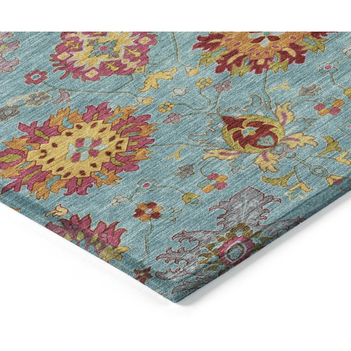 Addison Rugs Chantille Teal ACN2288 8ft. x 10ft. Rect. Rug