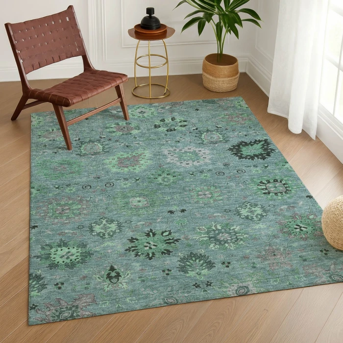 Addison Rugs Chantille Teal ACN2289 8ft. x 10ft. Rect. Rug
