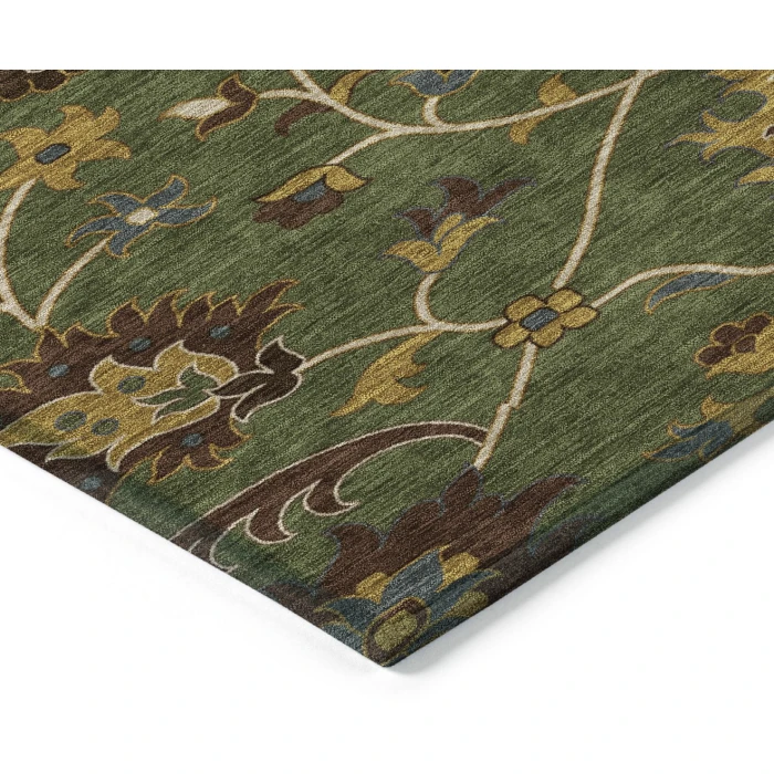 Addison Rugs Chantille Green ACN2290 8ft. x 10ft. Rect. Rug