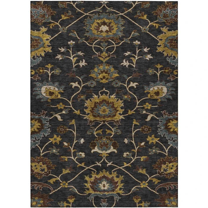 Addison Rugs Chantille Black ACN2290 5ft. x 7ft.6in. Rect. Rug