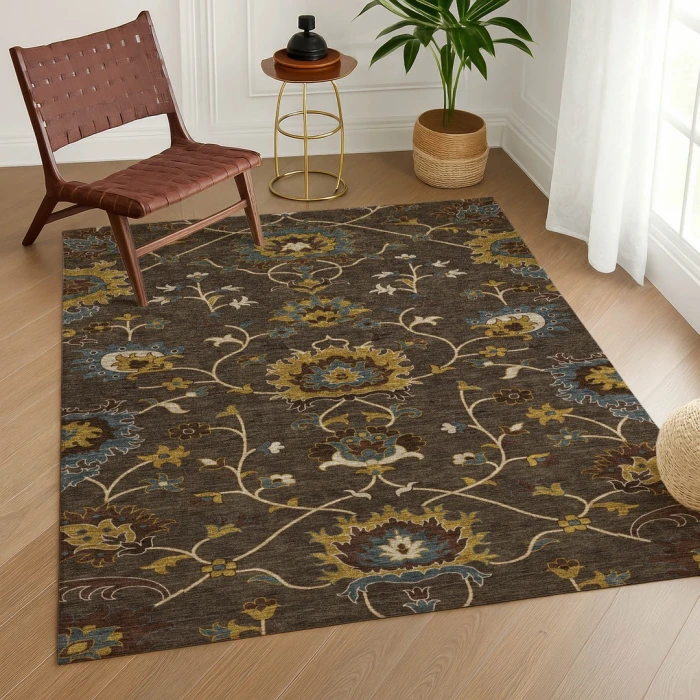 Addison Rugs Chantille Brown ACN2290 5ft. x 7ft.6in. Rect. Rug