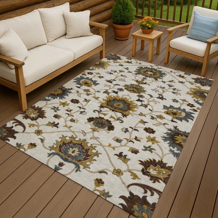 Addison Rugs Chantille Ivory ACN2290 9ft. x 12ft. Rect. Rug