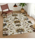Addison Rugs Chantille Ivory ACN2290 9ft. x 12ft. Rect. Rug