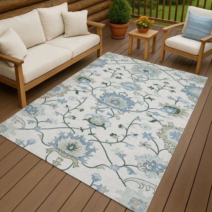 Addison Rugs Chantille Ivory ACN2291 5ft. x 7ft.6in. Rect. Rug