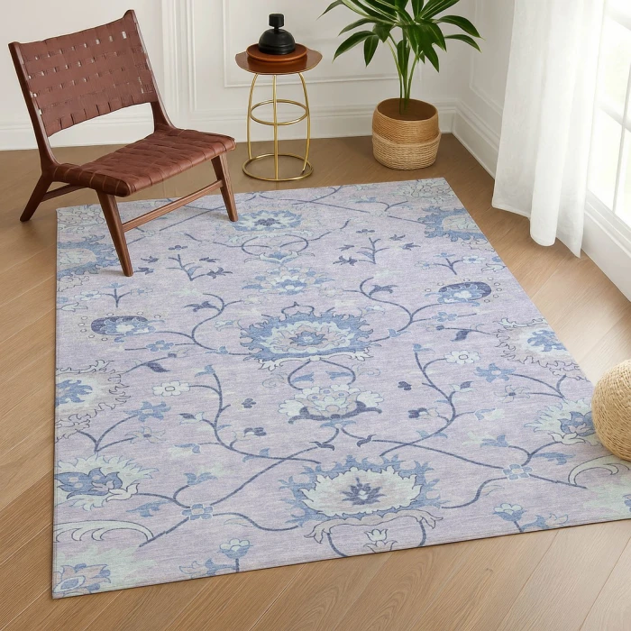 Addison Rugs Chantille Purple ACN2291 5ft. x 7ft.6in. Rect. Rug