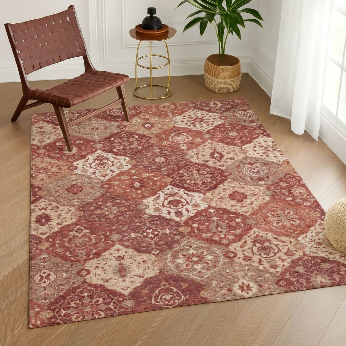 Addison Rugs Chantille Red ACN2292 5ft. x 7ft.6in. Rect. Rug