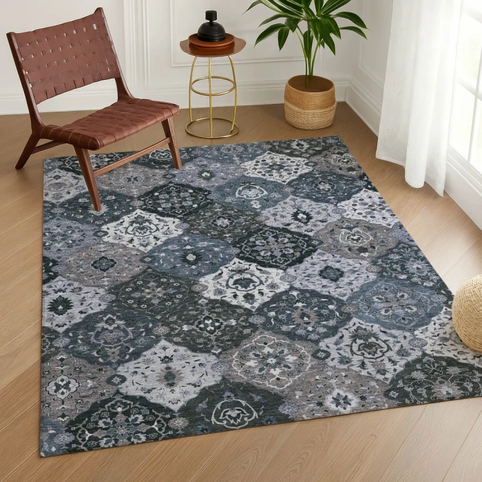Addison Rugs Chantille Blue ACN2292 8ft. x 10ft. Rect. Rug