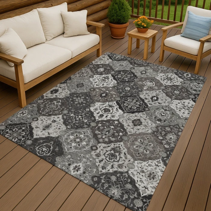 Addison Rugs Chantille Gray ACN2292 9ft. x 12ft. Rect. Rug