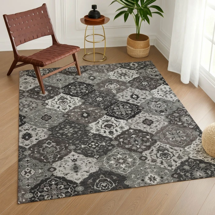 Addison Rugs Chantille Gray ACN2292 9ft. x 12ft. Rect. Rug