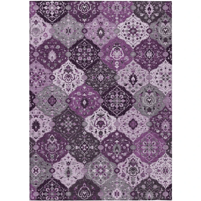 Addison Rugs Chantille Purple ACN2292 5ft. x 7ft.6in. Rect. Rug