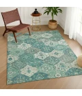 Addison Rugs Chantille Teal ACN2292 8ft. x 10ft. Rect. Rug