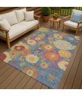 Addison Rugs Chantille Blue ACN2293 9ft. x 12ft. Rect. Rug