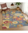 Addison Rugs Chantille Blue ACN2293 9ft. x 12ft. Rect. Rug