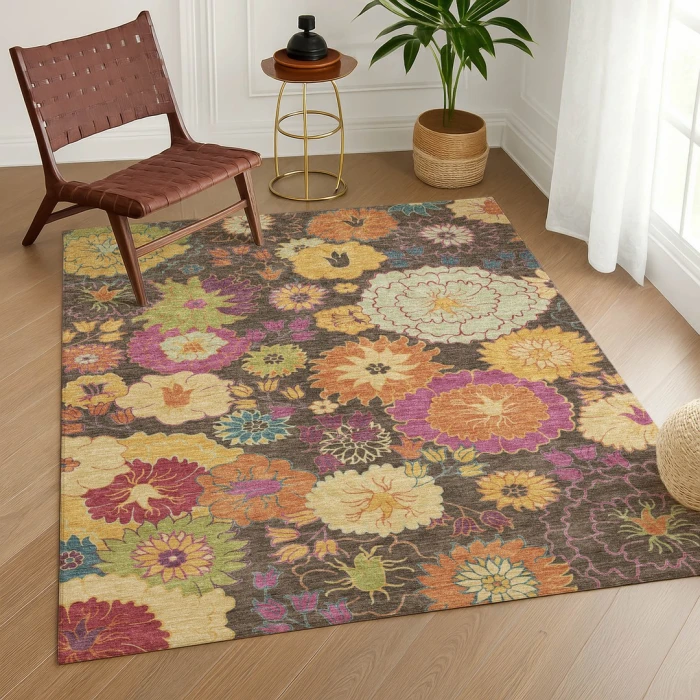 Addison Rugs Chantille Brown ACN2293 5ft. x 7ft.6in. Rect. Rug