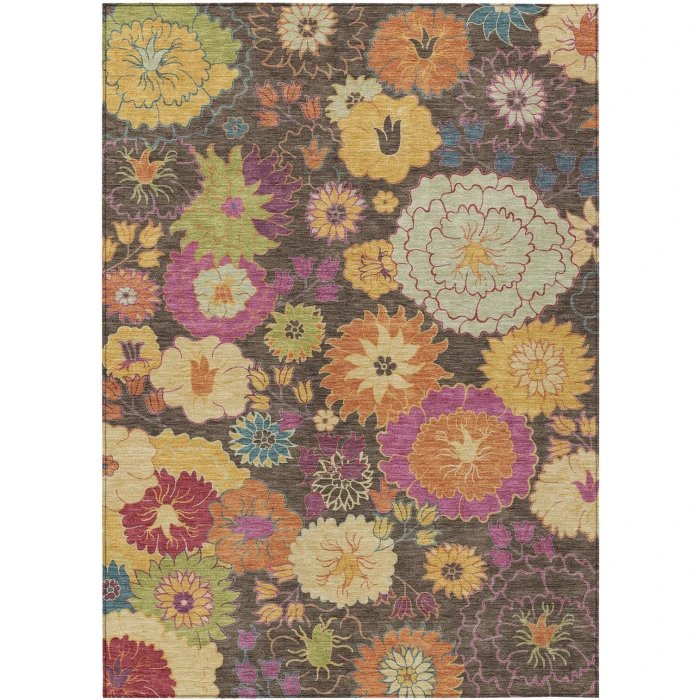 Addison Rugs Chantille Brown ACN2293 5ft. x 7ft.6in. Rect. Rug