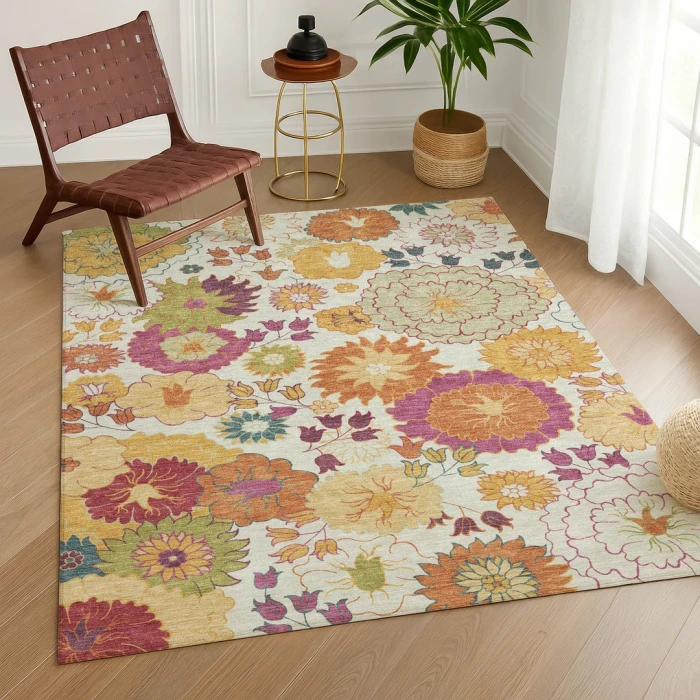 Addison Rugs Chantille Ivory ACN2293 5ft. x 7ft.6in. Rect. Rug