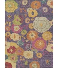 Addison Rugs Chantille Purple ACN2293 5ft. x 7ft.6in. Rect. Rug