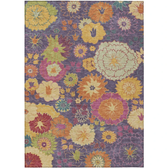 Addison Rugs Chantille Purple ACN2293 5ft. x 7ft.6in. Rect. Rug