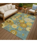 Addison Rugs Chantille Teal ACN2294 8ft. x 10ft. Rect. Rug