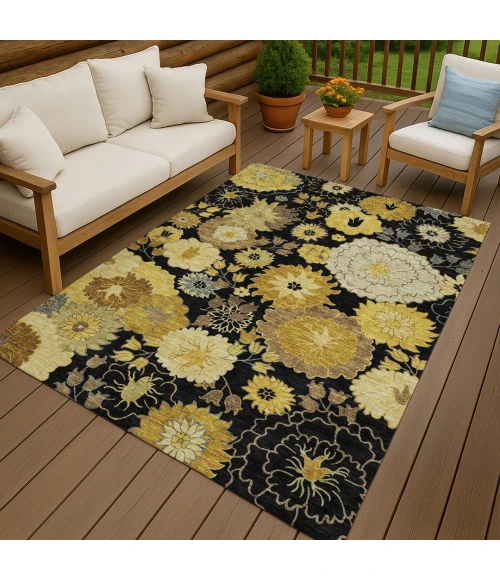 Addison Rugs Chantille Black ACN2294 8ft. x 10ft. Rect. Rug