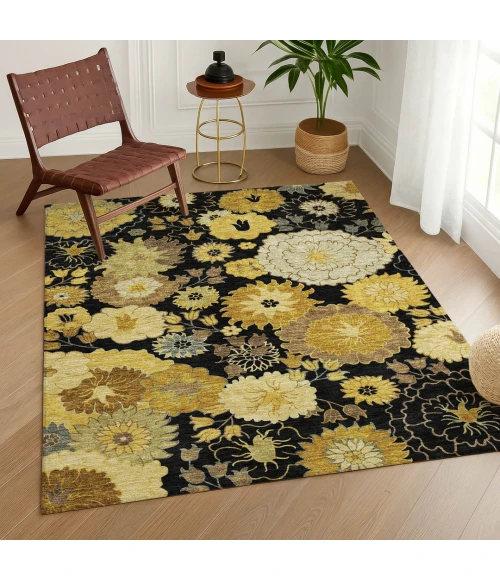 Addison Rugs Chantille Black ACN2294 8ft. x 10ft. Rect. Rug