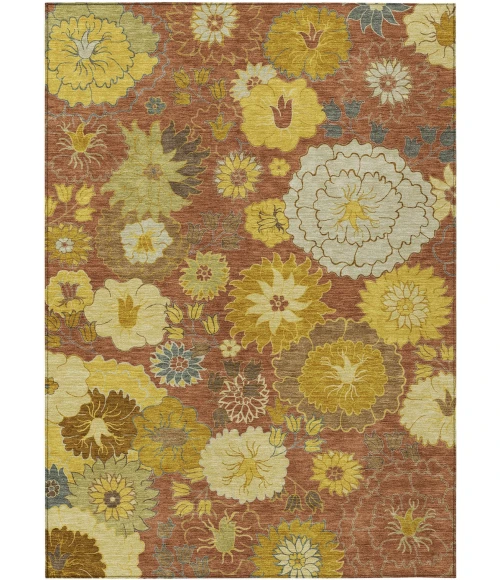 Addison Rugs Chantille Orange ACN2294 8ft. x 10ft. Rect. Rug