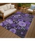 Addison Rugs Chantille Purple ACN2295 8ft. x 10ft. Rect. Rug