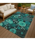 Addison Rugs Chantille Teal ACN2295 8ft. x 10ft. Rect. Rug