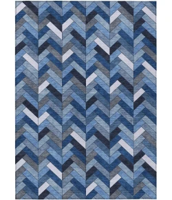 Addison Rugs Chantille Blue ACN2296 5ft. x 7ft.6in. Rect. Rug