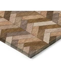 Addison Rugs Chantille Orange ACN2296 8ft. x 10ft. Rect. Rug
