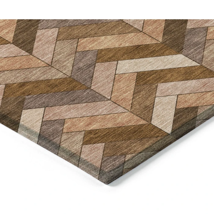 Addison Rugs Chantille Orange ACN2296 8ft. x 10ft. Rect. Rug
