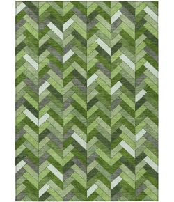 Addison Rugs Chantille Green ACN2296 5ft. x 7ft.6in. Rect. Rug