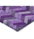 Addison Rugs Chantille Purple ACN2296 9ft. x 12ft. Rect. Rug