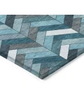 Addison Rugs Chantille Teal ACN2296 8ft. x 10ft. Rect. Rug