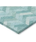 Addison Rugs Chantille Teal ACN2297 5ft. x 7ft.6in. Rect. Rug