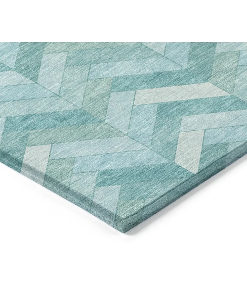 Addison Rugs Chantille Teal ACN2297 5ft. x 7ft.6in. Rect. Rug