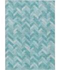 Addison Rugs Chantille Teal ACN2297 5ft. x 7ft.6in. Rect. Rug