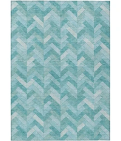 Addison Rugs Chantille Teal ACN2297 5ft. x 7ft.6in. Rect. Rug