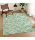 Addison Rugs Chantille Green ACN2297 8ft. x 10ft. Rect. Rug