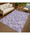 Addison Rugs Chantille Purple ACN2297 8ft. x 10ft. Rect. Rug