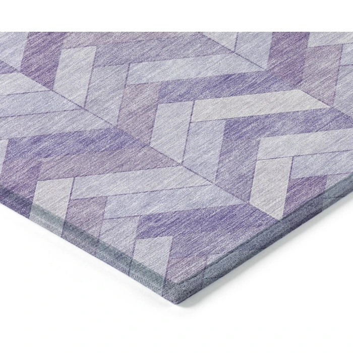 Addison Rugs Chantille Purple ACN2297 5ft. x 7ft.6in. Rect. Rug
