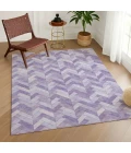Addison Rugs Chantille Purple ACN2297 8ft. x 10ft. Rect. Rug