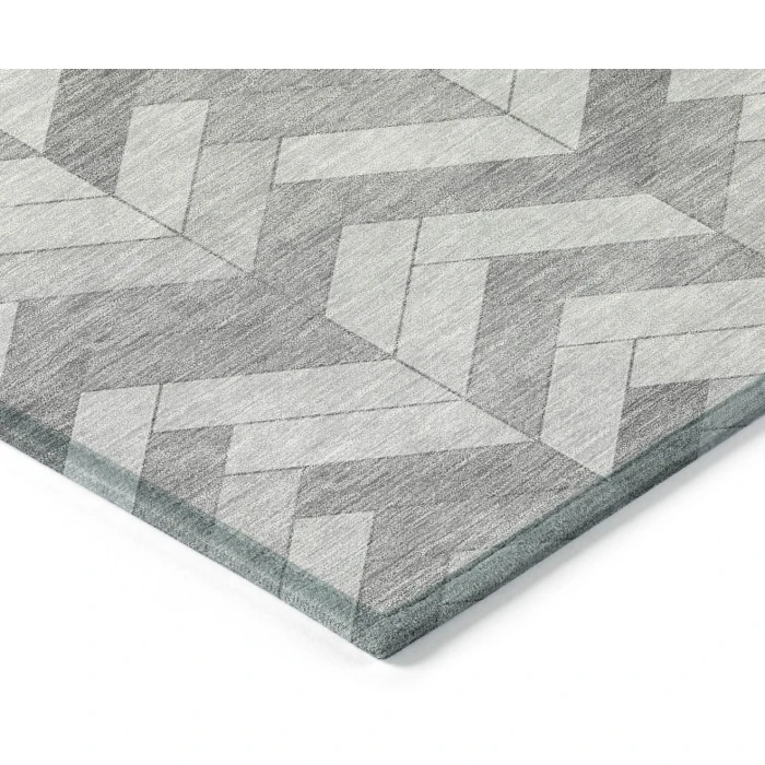 Addison Rugs Chantille Gray ACN2297 8ft. x 10ft. Rect. Rug