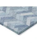 Addison Rugs Chantille Blue ACN2297 8ft. x 10ft. Rect. Rug