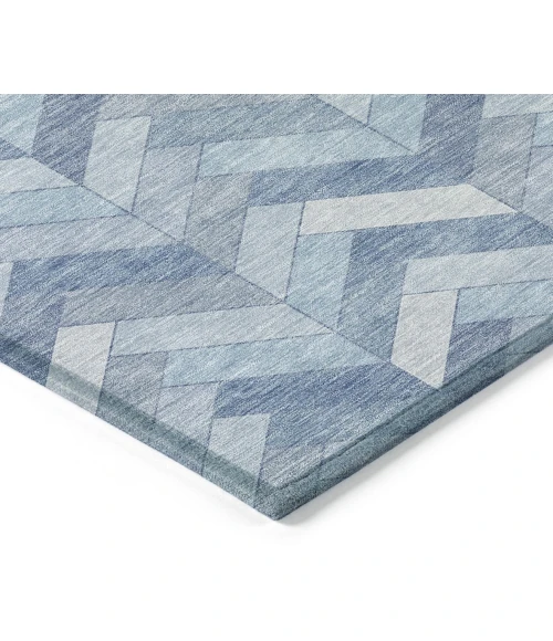 Addison Rugs Chantille Blue ACN2297 8ft. x 10ft. Rect. Rug