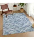 Addison Rugs Chantille Blue ACN2297 8ft. x 10ft. Rect. Rug