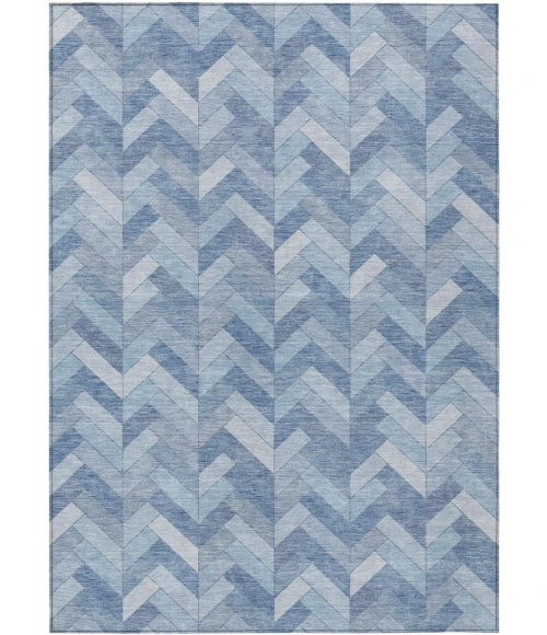 Addison Rugs Chantille Blue ACN2297 8ft. x 10ft. Rect. Rug